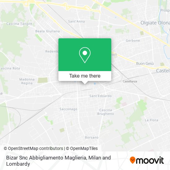 Bizar Snc Abbigliamento Maglieria map
