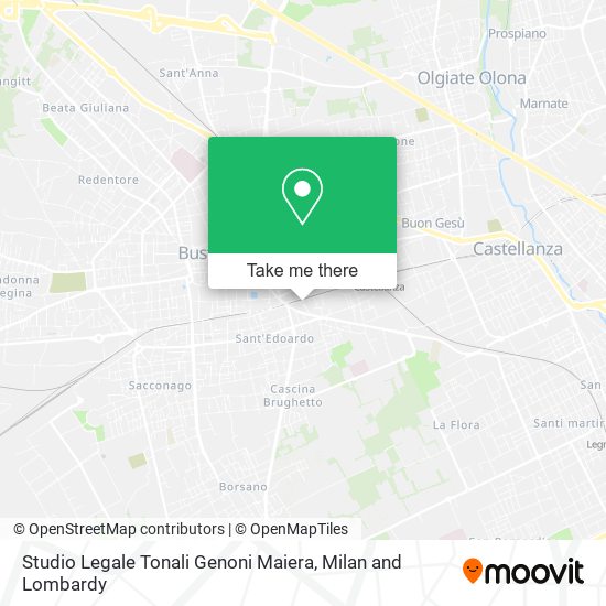 Studio Legale Tonali Genoni Maiera map