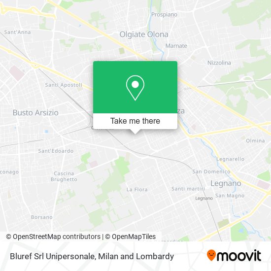 Bluref Srl Unipersonale map
