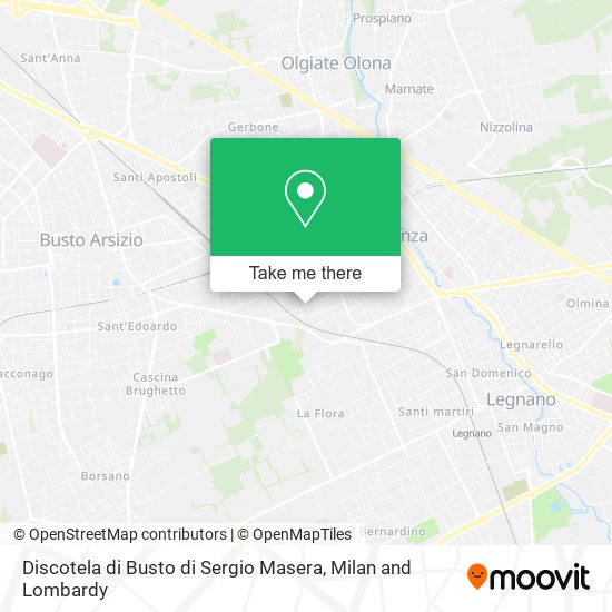 Discotela di Busto di Sergio Masera map