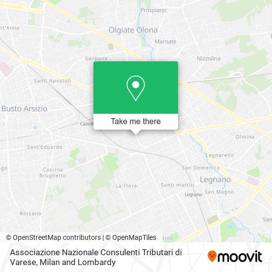 Associazione Nazionale Consulenti Tributari di Varese map