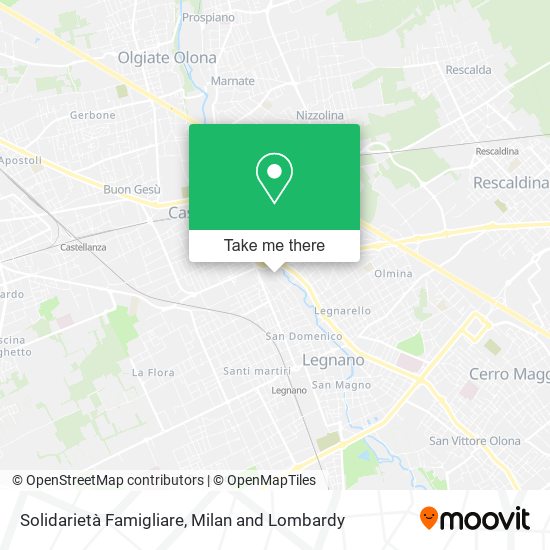 Solidarietà Famigliare map