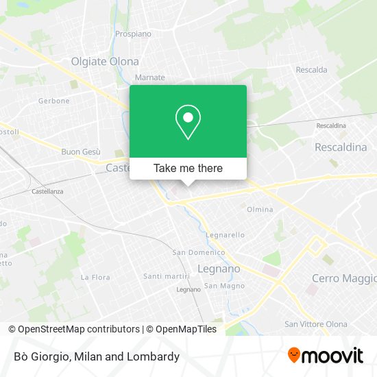 Bò Giorgio map