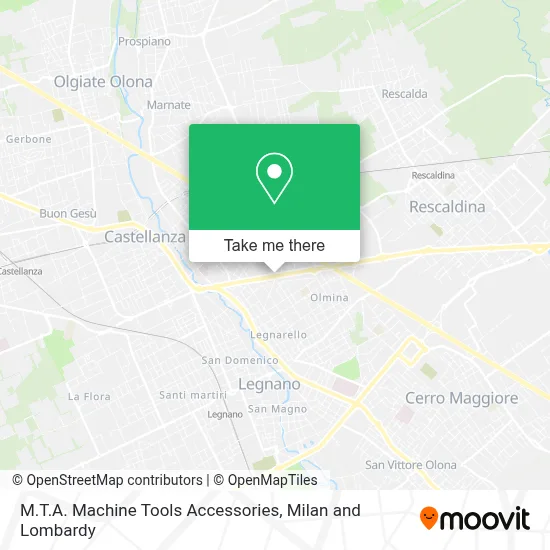 M.T.A. Machine Tools Accessories map