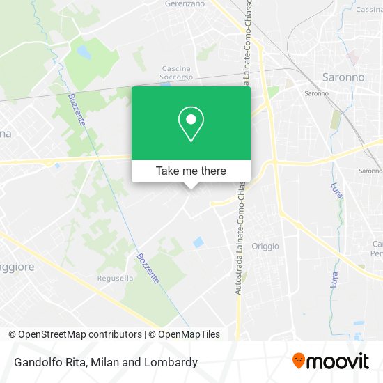 Gandolfo Rita map