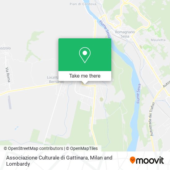 Associazione Culturale di Gattinara map