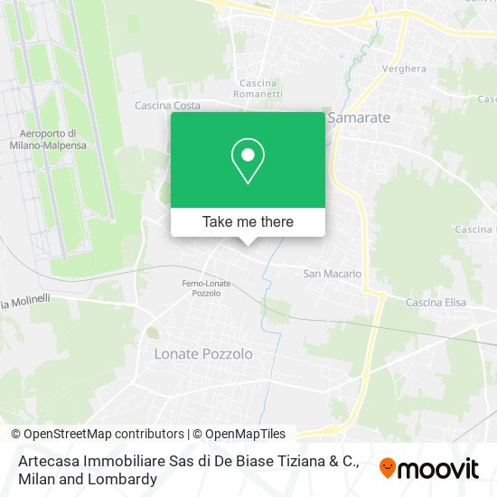 Artecasa Immobiliare Sas di De Biase Tiziana & C. map