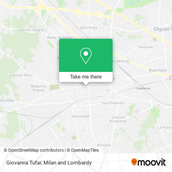 Giovanna Tufar map