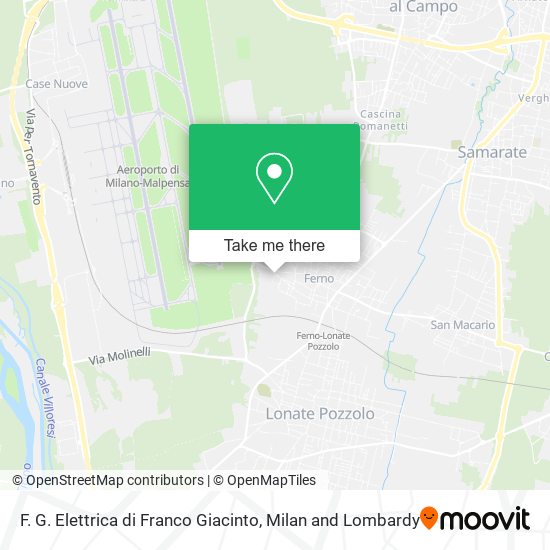 F. G. Elettrica di Franco Giacinto map