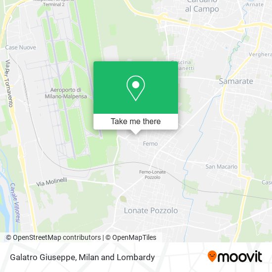 Galatro Giuseppe map