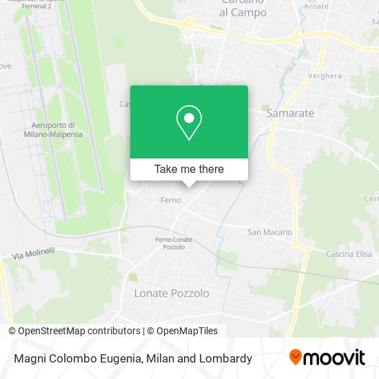 Magni Colombo Eugenia map