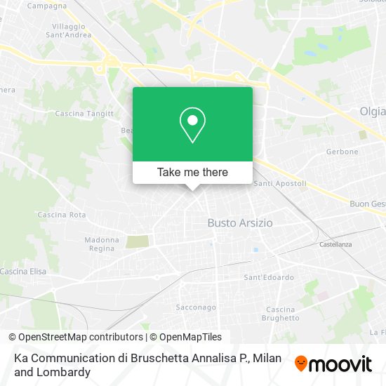 Ka Communication di Bruschetta Annalisa P. map
