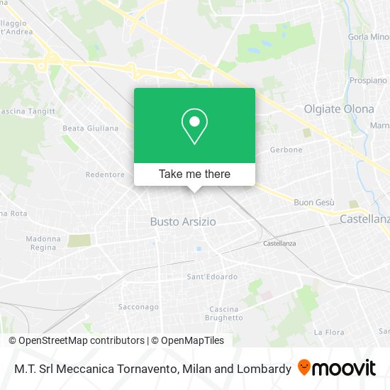 M.T. Srl Meccanica Tornavento map
