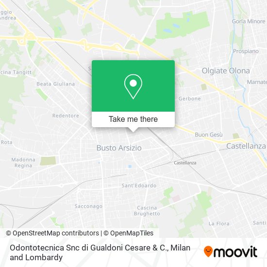 Odontotecnica Snc di Gualdoni Cesare & C. map
