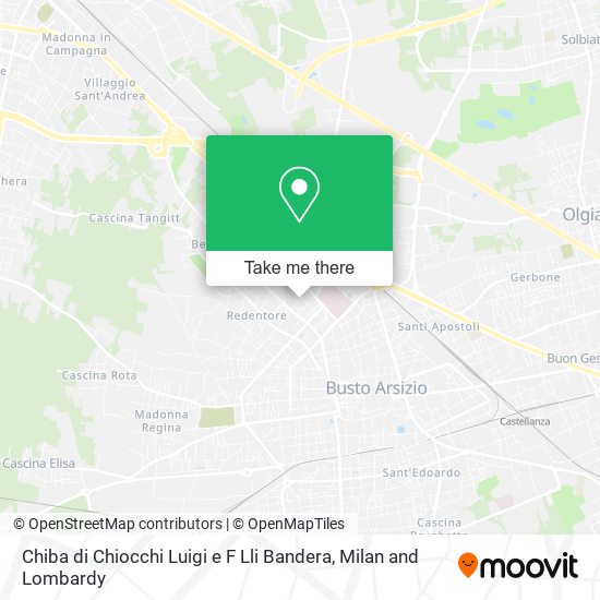 Chiba di Chiocchi Luigi e F Lli Bandera map