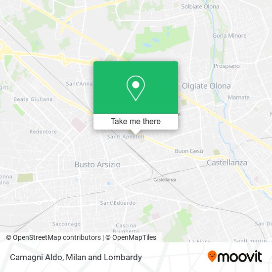 Camagni Aldo map