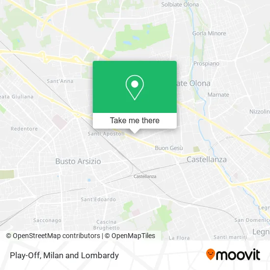 Play-Off map