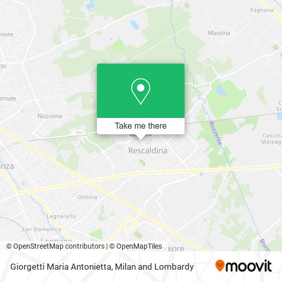 Giorgetti Maria Antonietta map