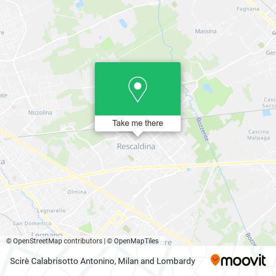 Scirè Calabrisotto Antonino map