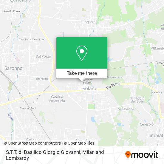 S.T.T. di Basilico Giorgio Giovanni map