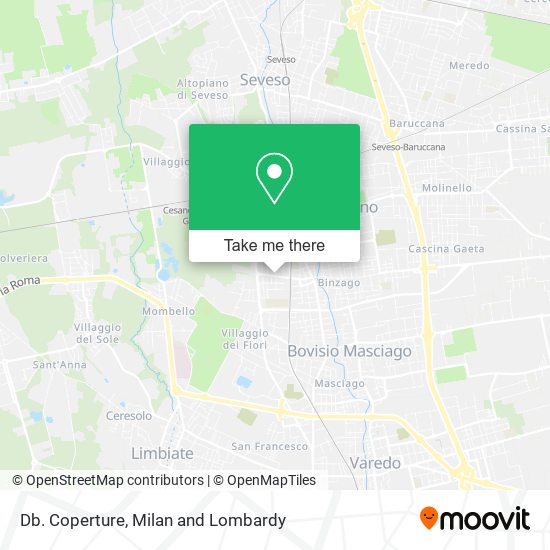 Db. Coperture map