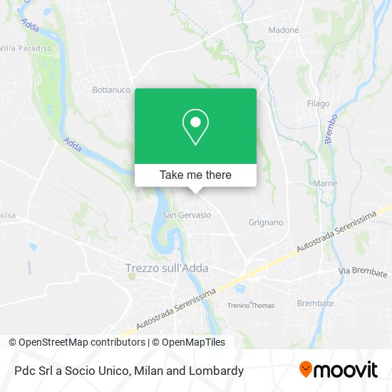 Pdc Srl a Socio Unico map