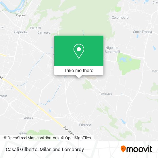Casali Gilberto map