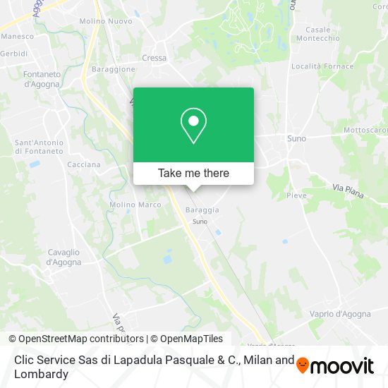 Clic Service Sas di Lapadula Pasquale & C. map
