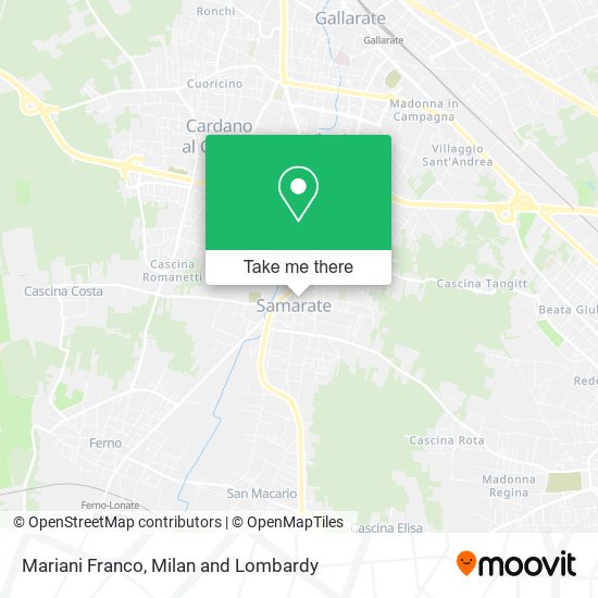 Mariani Franco map