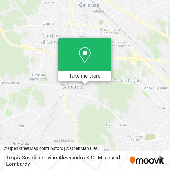 Tropix Sas di Iacovino Alessandro & C. map