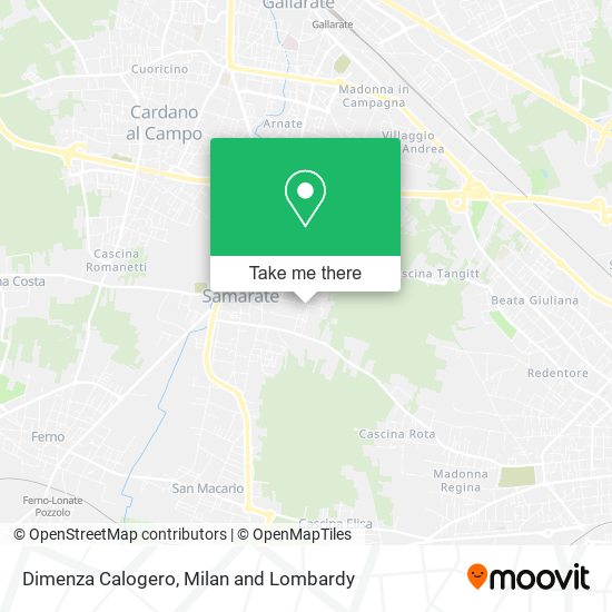 Dimenza Calogero map