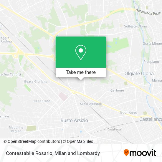 Contestabile Rosario map