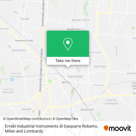 Errebi Industrial Instruments di Gasparre Roberto map