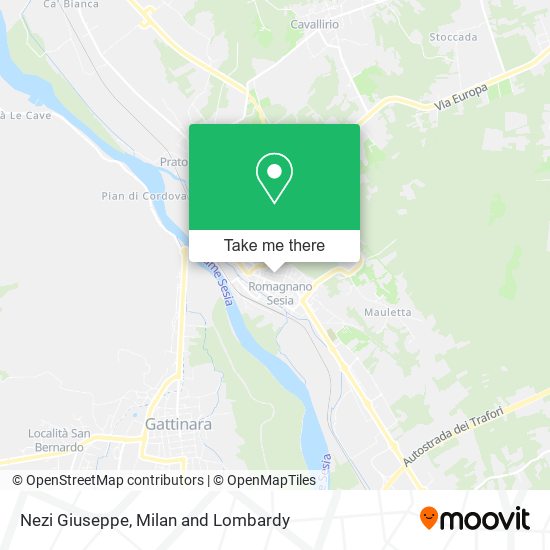Nezi Giuseppe map