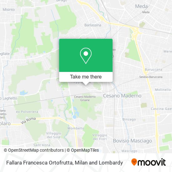 Fallara Francesca Ortofrutta map