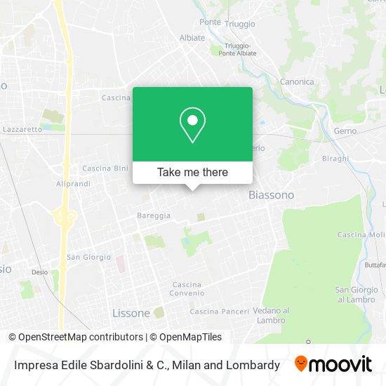 Impresa Edile Sbardolini & C. map