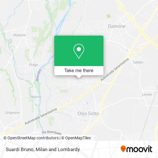 Suardi Bruno map