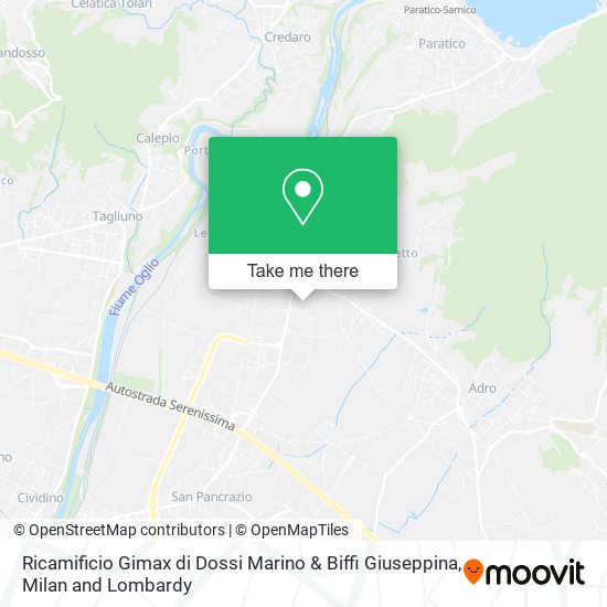 Ricamificio Gimax di Dossi Marino & Biffi Giuseppina map