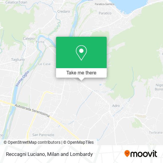Reccagni Luciano map