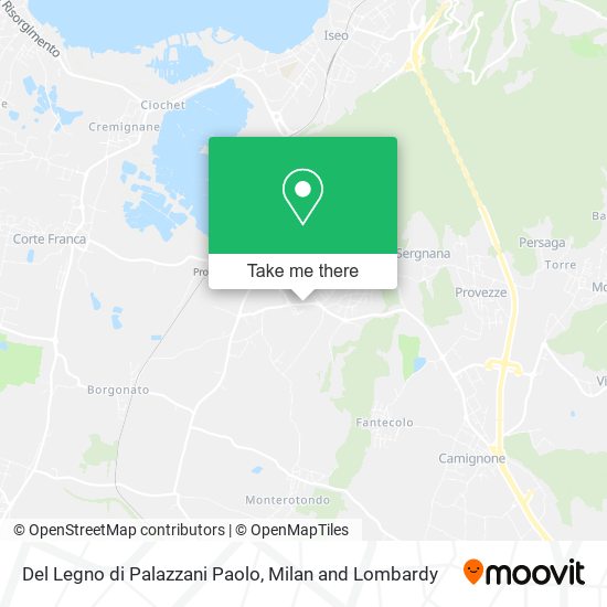 Del Legno di Palazzani Paolo map