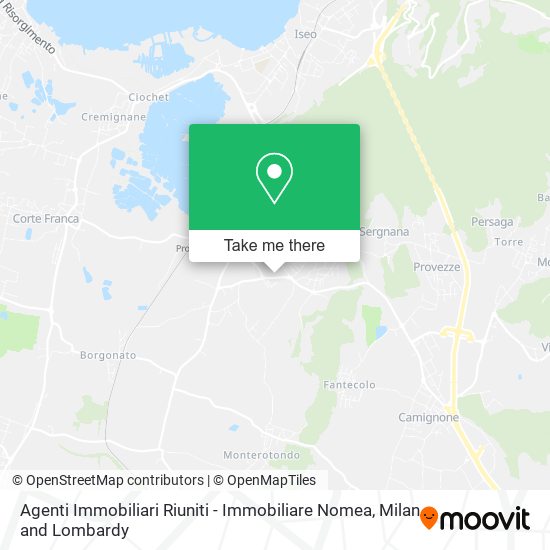 Agenti Immobiliari Riuniti - Immobiliare Nomea map