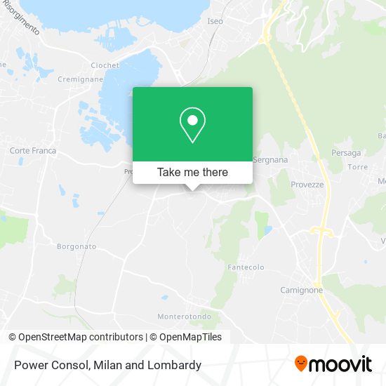 Power Consol map