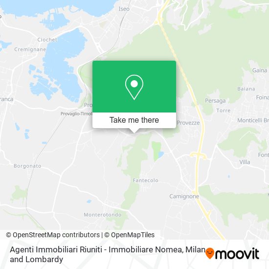 Agenti Immobiliari Riuniti - Immobiliare Nomea map