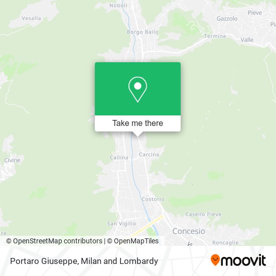 Portaro Giuseppe map