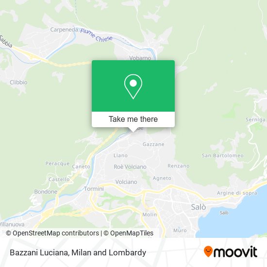 Bazzani Luciana map