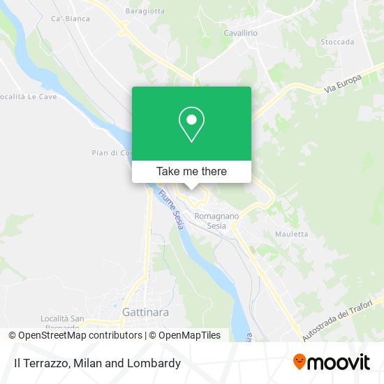 Il Terrazzo map
