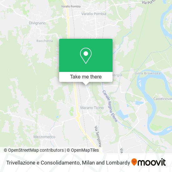 Trivellazione e Consolidamento map
