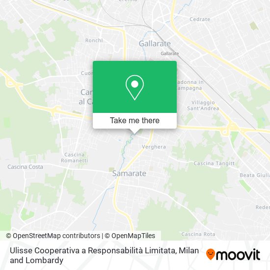 Ulisse Cooperativa a Responsabilità Limitata map