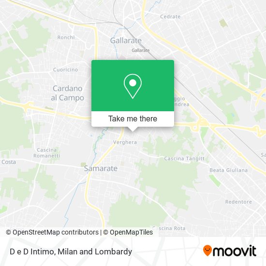 D e D Intimo map