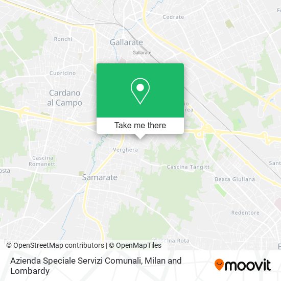 Azienda Speciale Servizi Comunali map